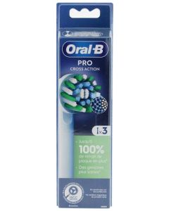 Oral B Pro Cross Action Brossettes x3