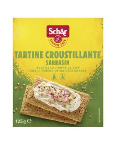 Schar Tartines Croustillantes Sarrasin Sans Gluten 125g