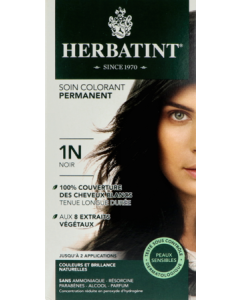 Herbatint Coloration Cheveux 1n Noir 150ml