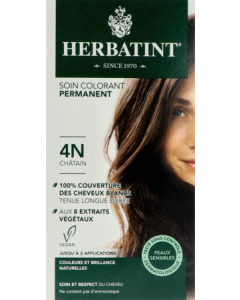 Herbatint Coloration Cheveux 4n Chatain 150ml