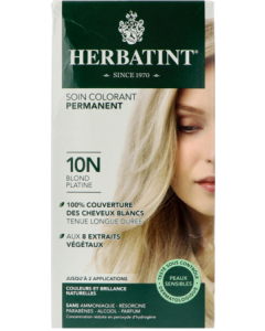 Herbatint Coloration Cheveux 10n Blond Platine 150ml