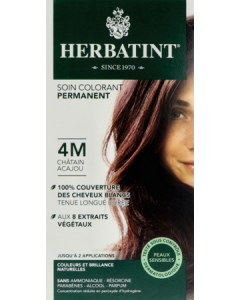 Herbatint Coloration Cheveux 4m Chatain Acajou 150ml