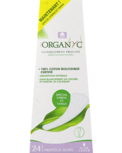 Organyc Protège Slip Sting Tanga x24