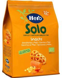 Hero Solo Sachet Snack Bio Carotte & Maïs 40g