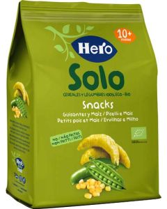 Hero Solo Sachet Snack Bio Petits Pois & Maïs 50g