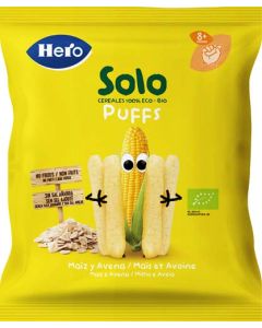 Hero Solo Snack Bio Maïs et Avoine Eco  25g 