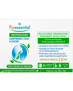 Puressentiel Comprimés Toux à Sucer x24
