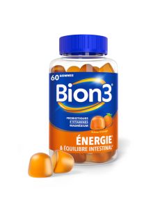 Bion 3 Energie Arôme Orange 60 Gommes
