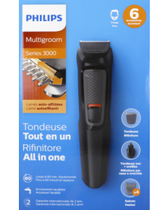 Philips Multigroom Tondeuse Barbe Series 3000 6en1