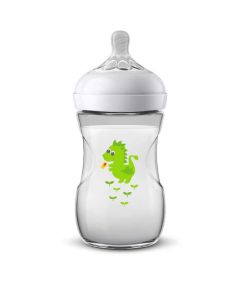 Avent Biberon Natural 1 mois et + Débit Lent Dragon 260ml
