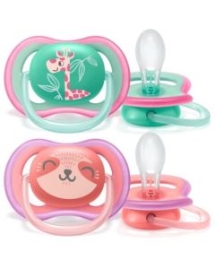 Avent Ultra Air 18mois+ 2 sucettes 