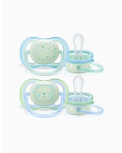 Avent Ultra Air 0-6 mois 2 sucettes 