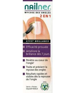 Novodex Nailner Pinceau 2en1 5ml 