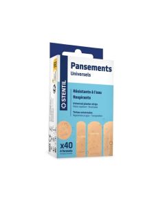 Stentil Pansements Universels Waterproof x40