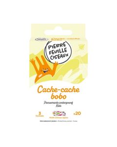 Pierre Feuille Ciseaux Cache-Cache Bobo Pansement Waterproof Kids x20