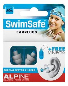 Alpine Swimsafe Bouchon Oreille Natation X2 + Box