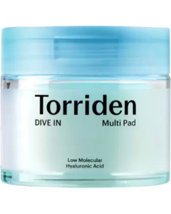 Torriden Dive In Disques Tonifiants et Apaisants à L'Acide Hyaluronique x80