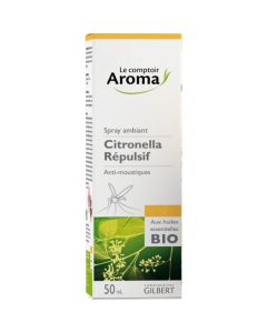 Le Comptoir Aroma Spray Ambiant Repulsif Moustiques 50ml