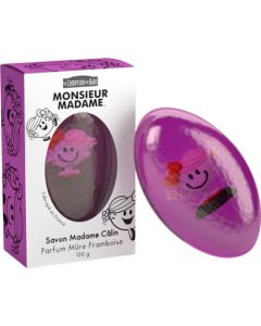 Le Comptoir du Bain Savon Madame Calin Parfum Mûre-Framboise 100g