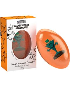 Le Comptoir du Bain Savon Monsieur Genial Parfum Abricot 100g