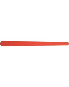 Forme & Flammes Limes à ongles émerisées, âme en bois, 17 cm, étui de 6