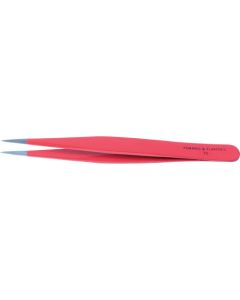 Forme & Flammes Pince à Epiler Mors Pointu Rouge 10cm