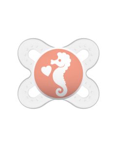 MAM Sucette Naissance 0-2 mois - Silicone - Lot de 2 - Boîte stérilisation