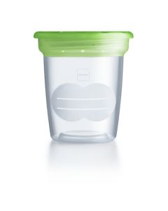 MAM Pots de Conservation 120ml - Lot de 5 - Transparent