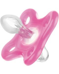 MAM Sucette Comfort 0+ mois - Silicone - Boîte Stérilisation - Rose