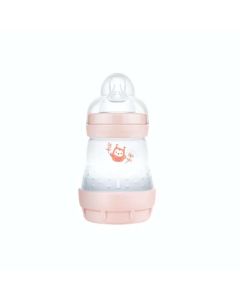 MAM Biberon Easy Start / Anti-Colique "Nature" - 160ml - Blush - Tétine Débit 1 X1