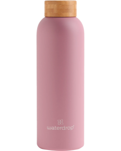 Waterdrop Bouteille Inox Rose Pastel 600ml