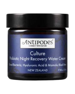 Antipodes Culture Gel Crème De Nuit Réparateur Aux Probiotiques 60ml