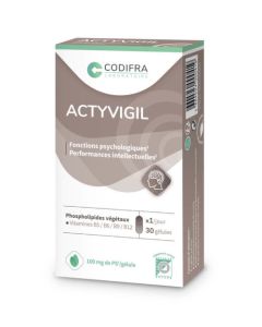 Codifra Actyvigil 30 Gélules Licaps