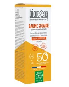 Bioregena Baume Solaire Visage et Zones Délicates 40 ml