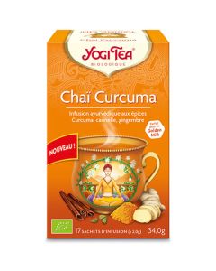 Yogi Tea Chai Curcuma 17 Infusions