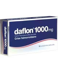 Daflon 1000mg 18 comprimés pelliculés
