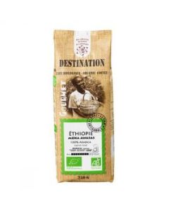 Destination Café Moka Awasas Moulu Ethiopie Bio 250g