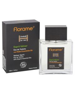 Florame Homme Eau de Toilette Esprit Vétiver 100ml