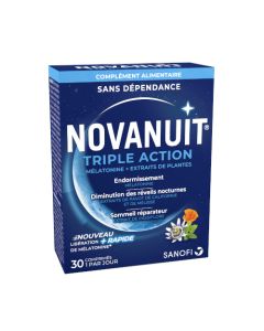 Novanuit Triple Action 30 Comprimés