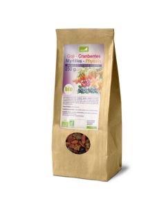 Exopharm Mélange De 4 Superfruits Goji, Cranberries, Physalis, Myrtilles Sachet de 250g