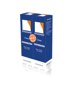 Effadiane Crème Peaux Très Sèches Lot de 2x30ml