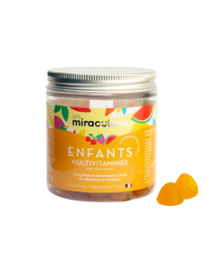 Les Miraculeux Multivitamines Enfants Tutti Frutti 42 Gummies