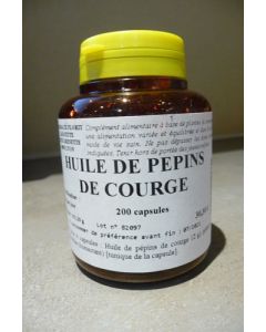 Florit Huile de pépin de courge 200 capsules