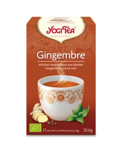 Yogi Tea Gingembre 17 Infusions