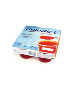 Gelodiet Fraise Eaux Gélifiées 4x120g