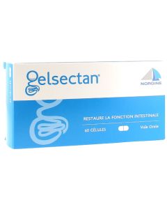 Gelsectan Restaure la Fonction Intestinale 60 Gélules 