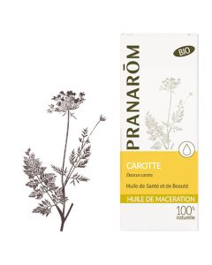 Pranarôm Huile Végétale de Carotte Bio 50ml