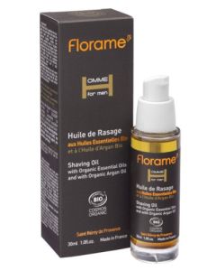 Florame Homme Huile de Rasage Bio 30ml