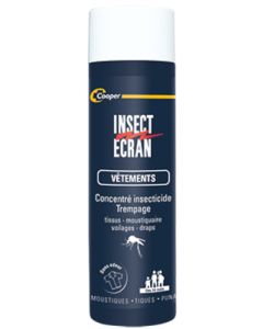Insect Ecran Vêtements Trempage 200 ml