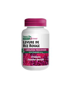 Nature's Plus Levure De Riz Rouge Libération Prolongée 30 comprimés